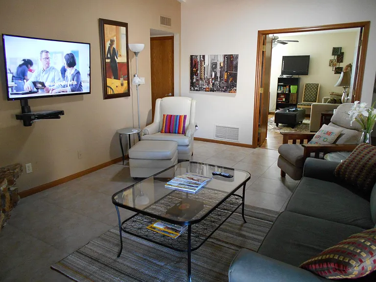 Great Room with Den in background