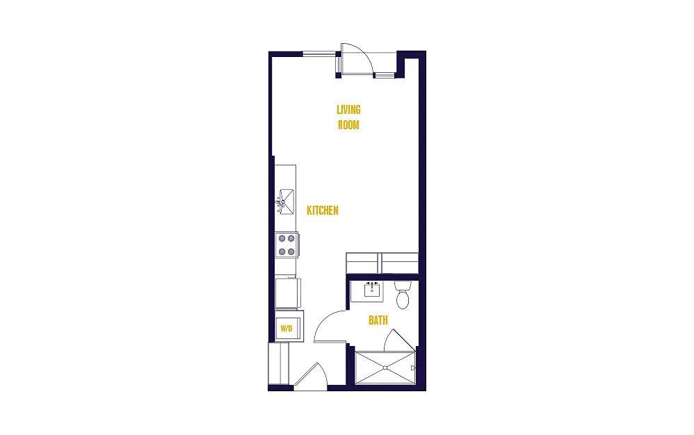 Floor plan Studio-S3.0