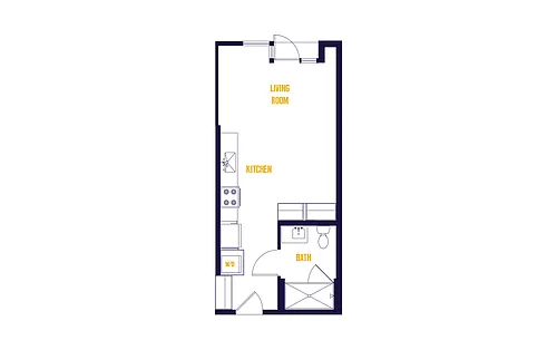 Floor plan Studio-S3.0