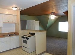 Kitchen and Living Room