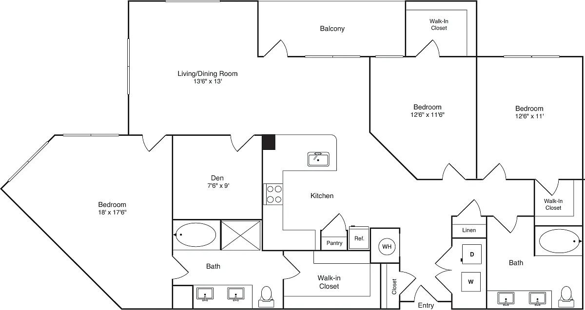 Floor plan The Gaylord