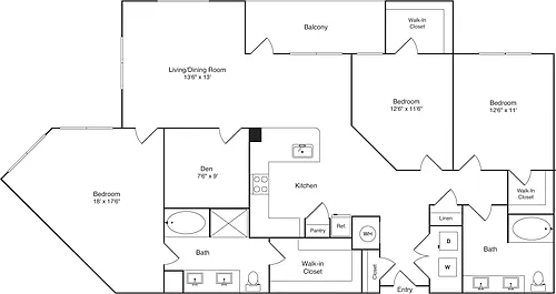 Floor plan The Gaylord