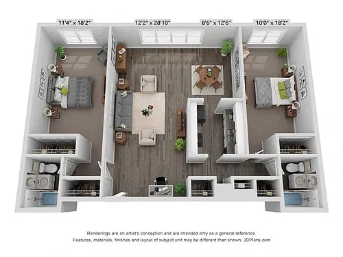 Floor plan The James