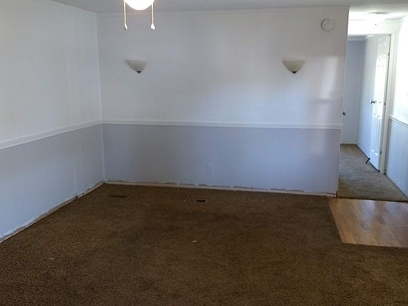 living room, hall to 2nd bed