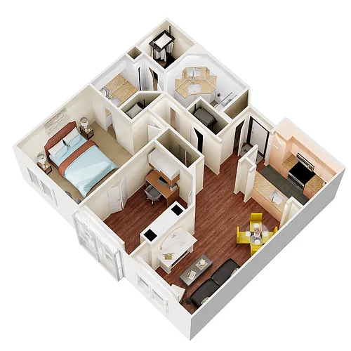 Floor plan B1