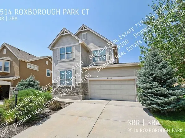 9514 Roxborough Park Ct, Colorado Springs, CO 80924
