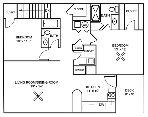 Floor plan Botticelli