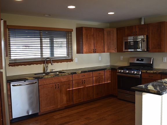 Kitchen from garage door