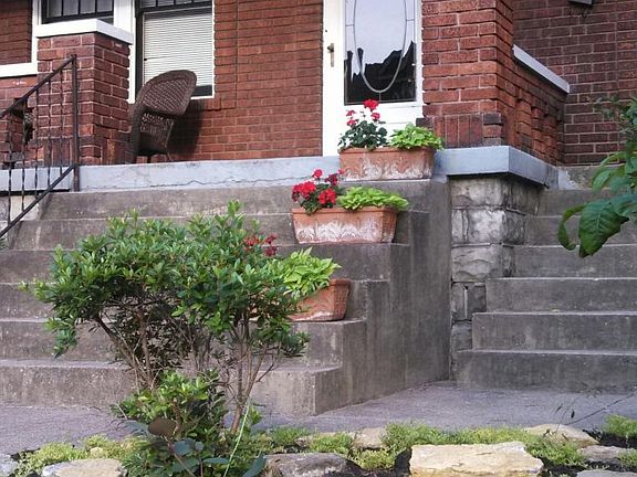 Front porch for relaxing