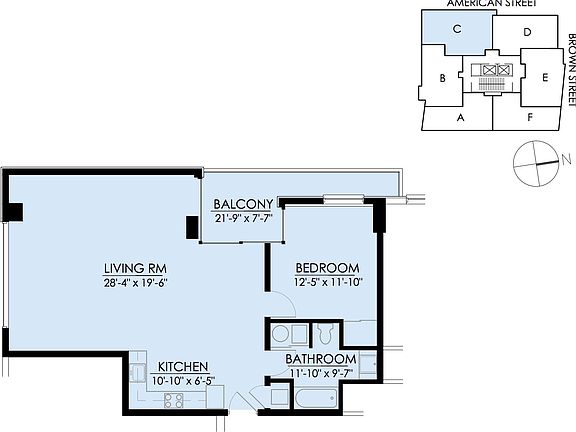 4th image of 212 Brown St APT 3C