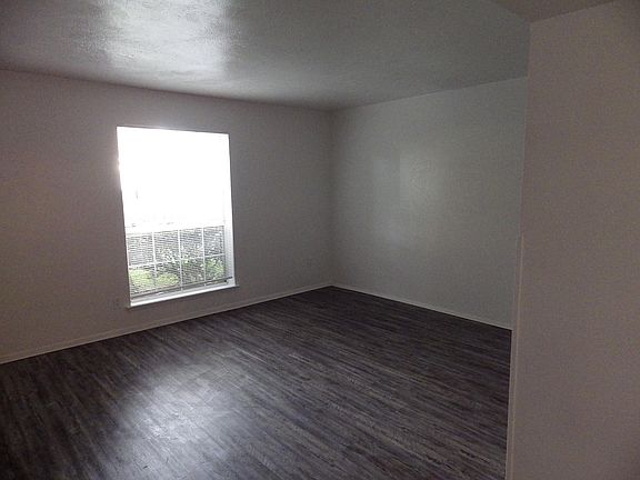Living room with new vinyl planks