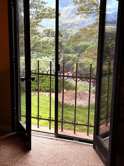 View West from Dining Room