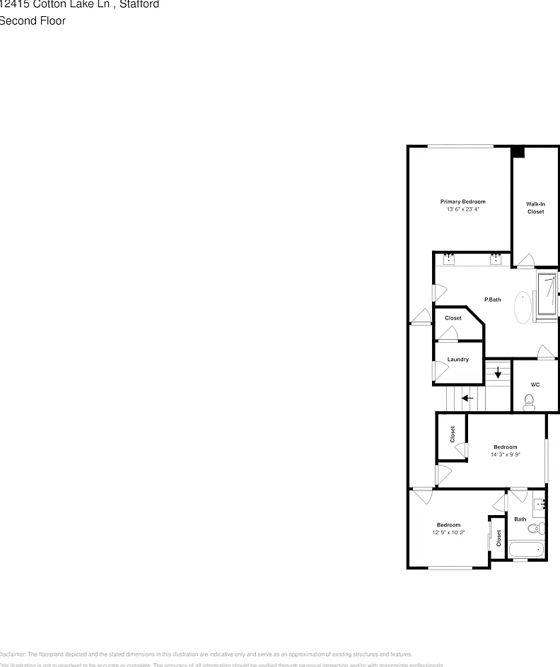 12415 Cotton Lake Ln Stafford, TX 77477 — Photo 3