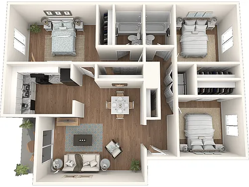 Floor plan 3X2
