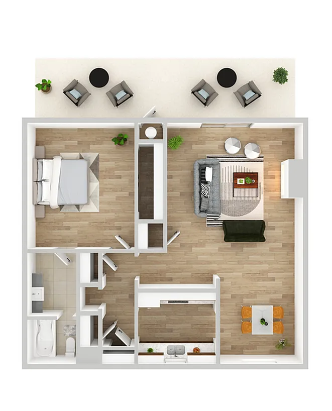 Floor plan The Cove Remodel