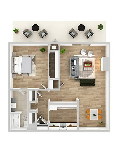 Floor plan The Cove Remodel