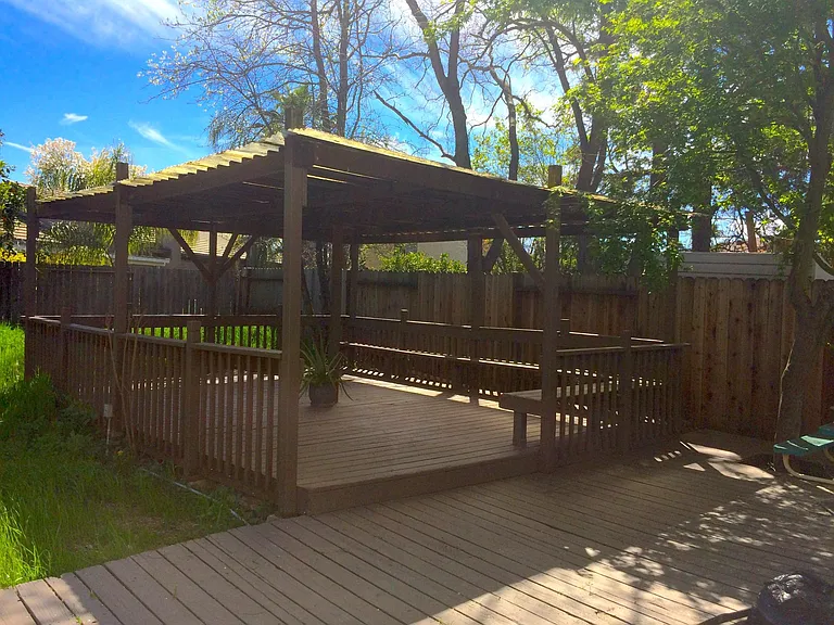 Back deck