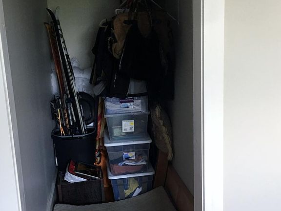 Spare room closet