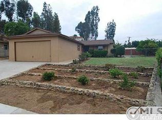 1498 Vicksburg Dr, El Cajon, CA 92021