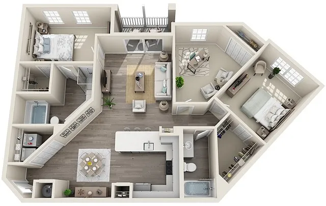 Floor plan C1