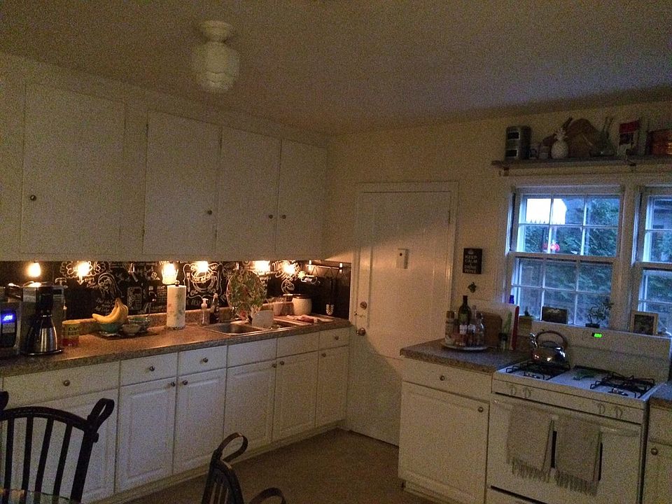 Spacious kitchen with gas range