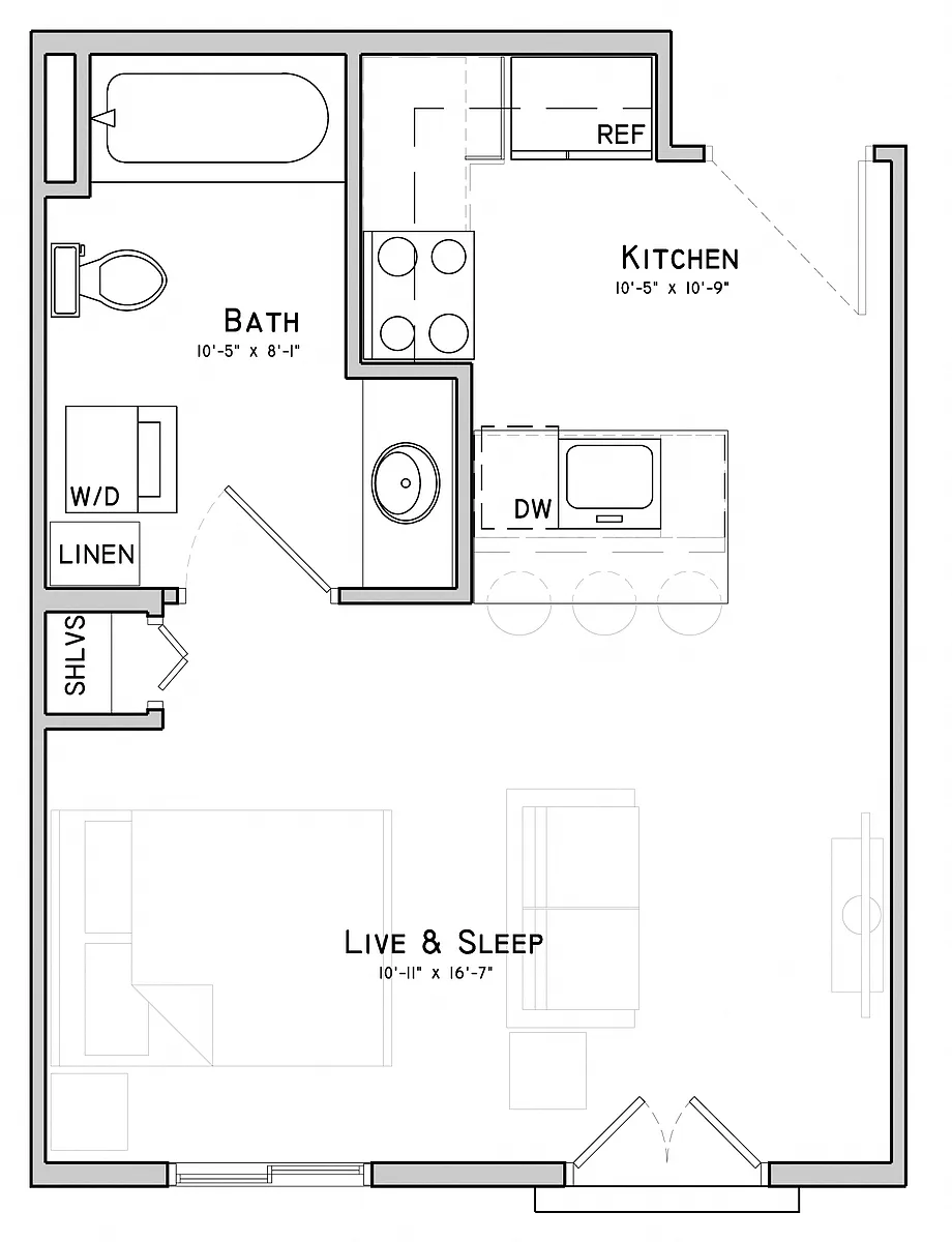 Floor plan Finch