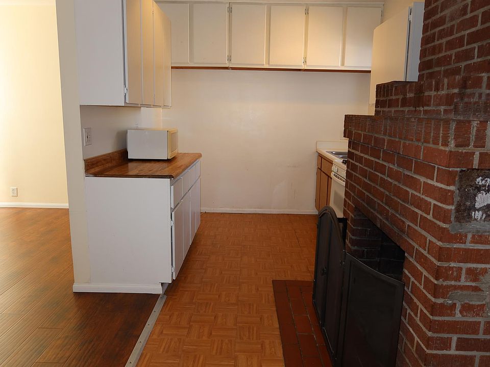 kitchen and fire place