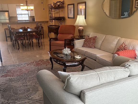 Family room looking toward dining area and kitchen.