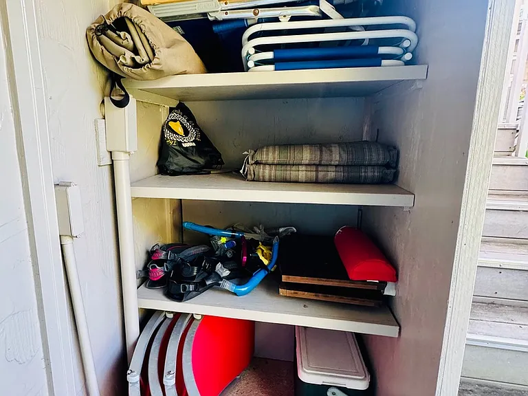 Beach items for your use.