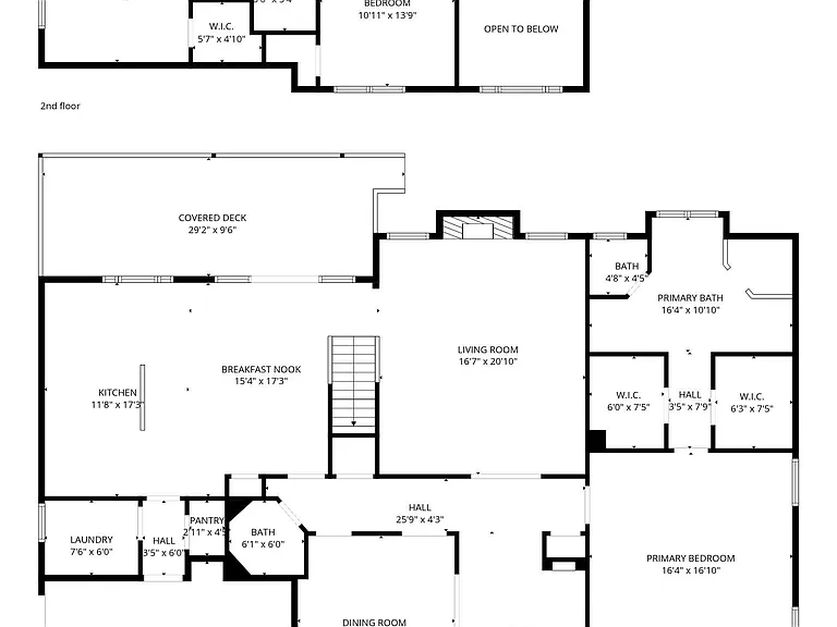 Full home layout for extended stay planning