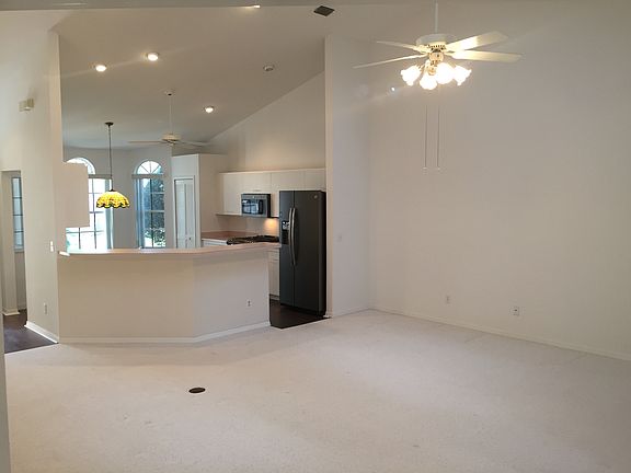 facing east towards the kitchen