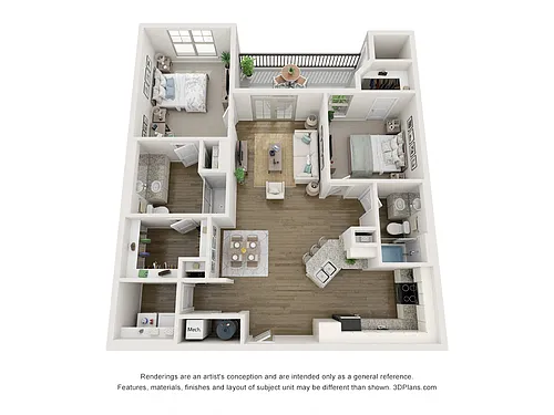 Floor plan 2C - Macon