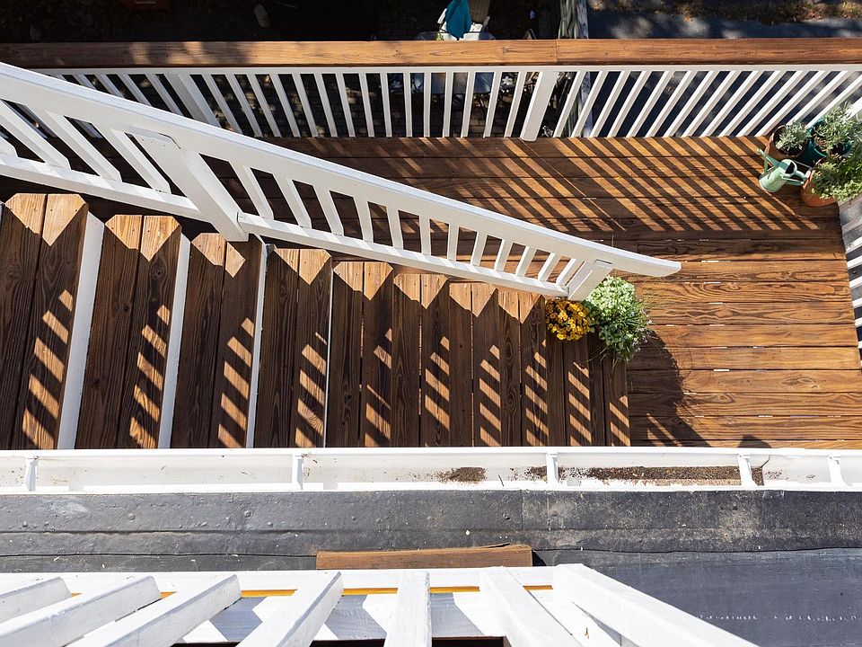 Back deck and entry