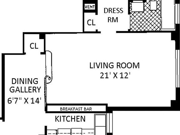 2nd image of 200 W 20th St APT 1503