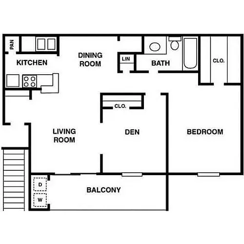 Floor plan E