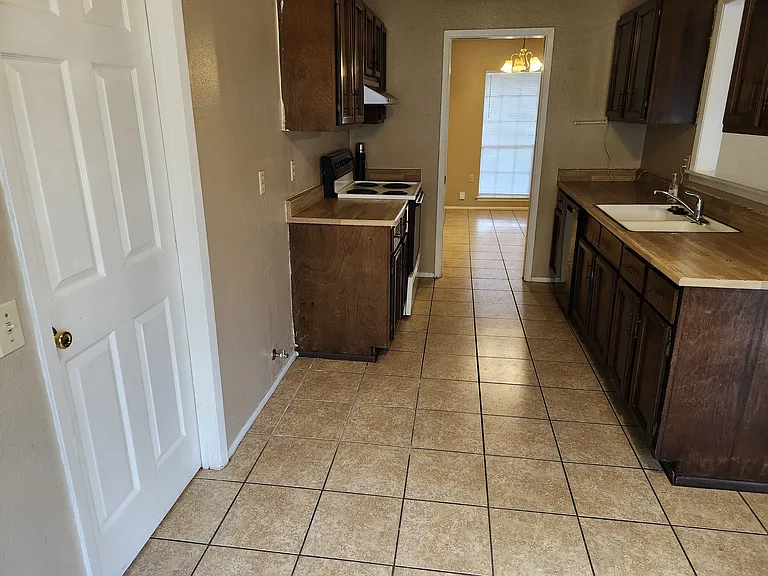 Kitchen pocket door and Formal Dining room