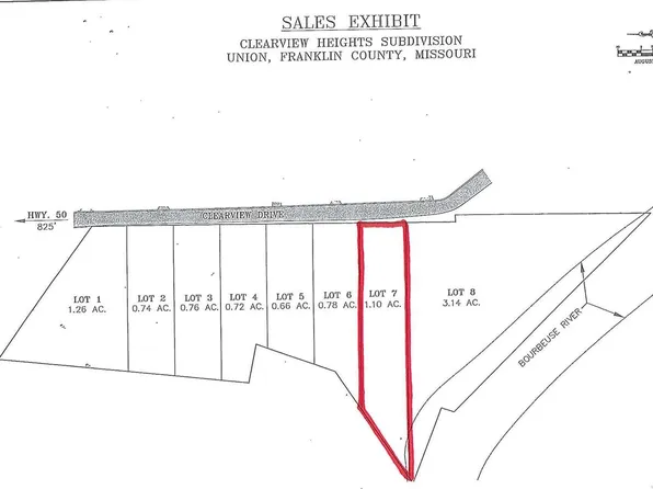 LOT Eight Clearview Dr, Union, MO 63084
