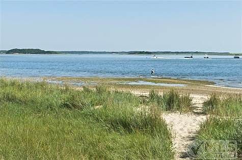 One of the Eastward Point Association's private beaches.  This one is on Pleasant Bay across from Strong Island