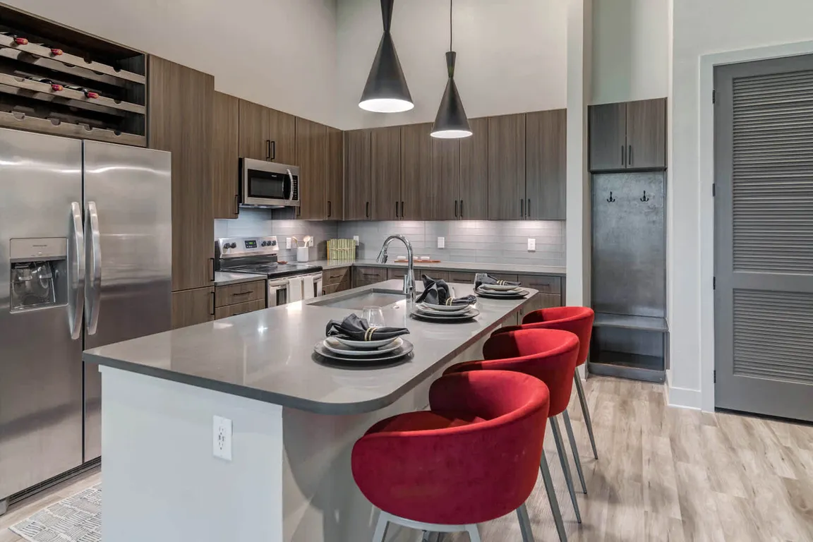 Kitchen with Stainless Steel Appliances