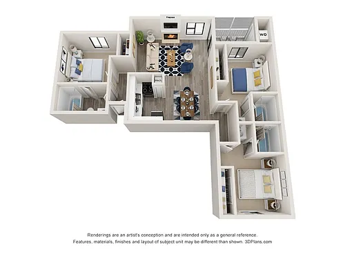 Floor plan King's Crown Signature