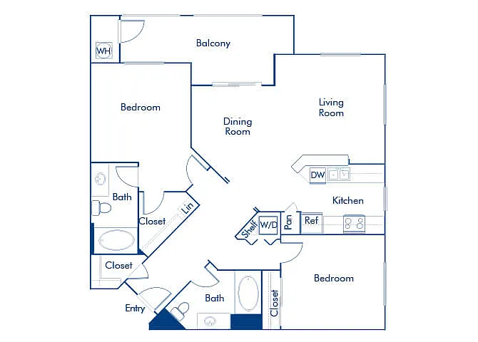 Floor plan B3
