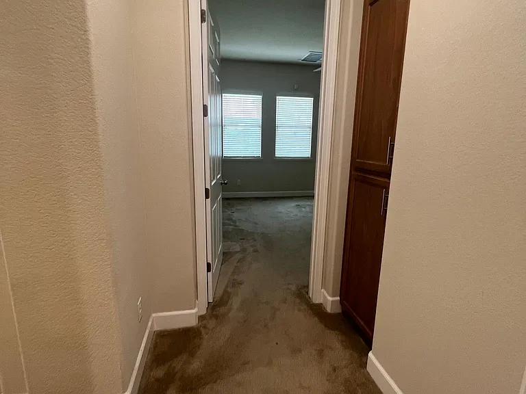 Hall leading to the master