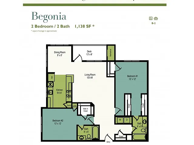 Floor plan Begonia