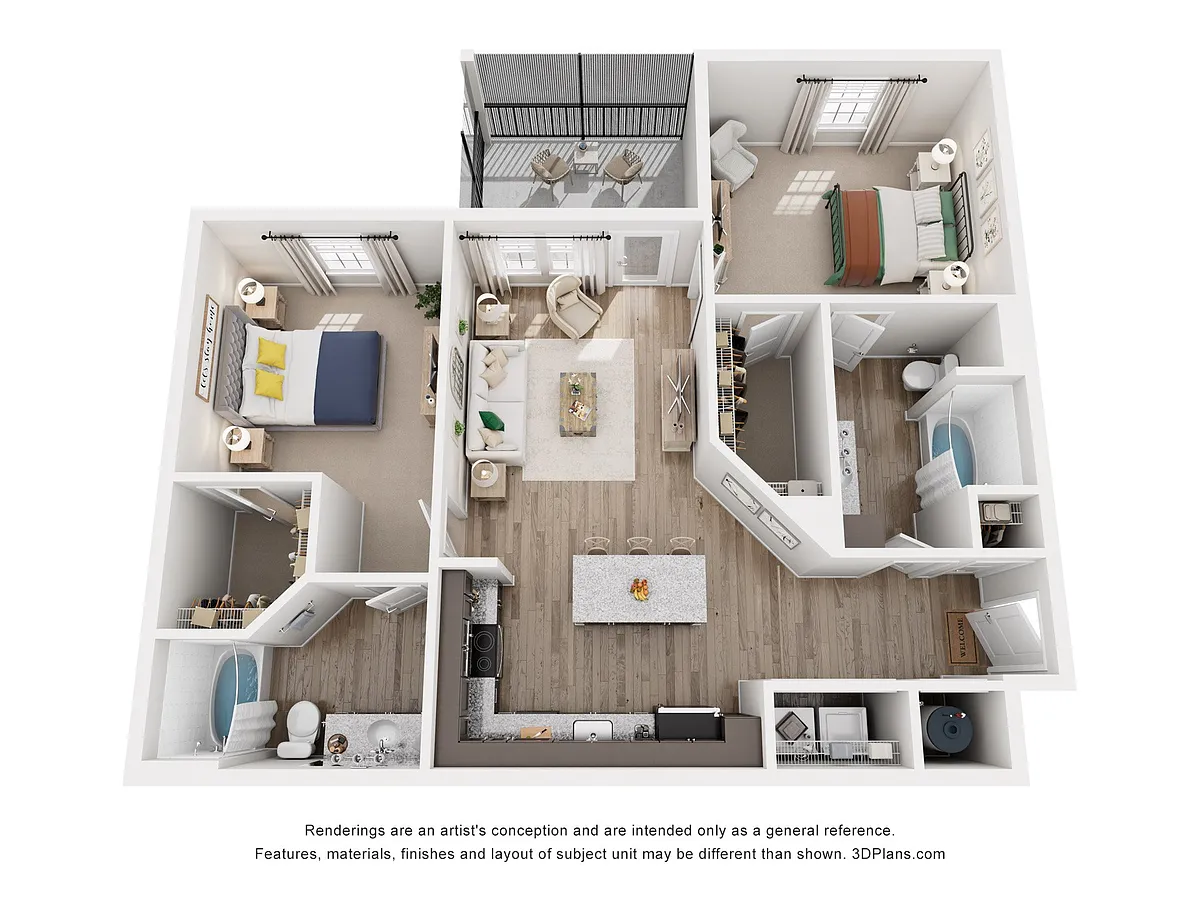 Floor plan Myrtle