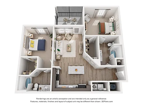 Floor plan Myrtle