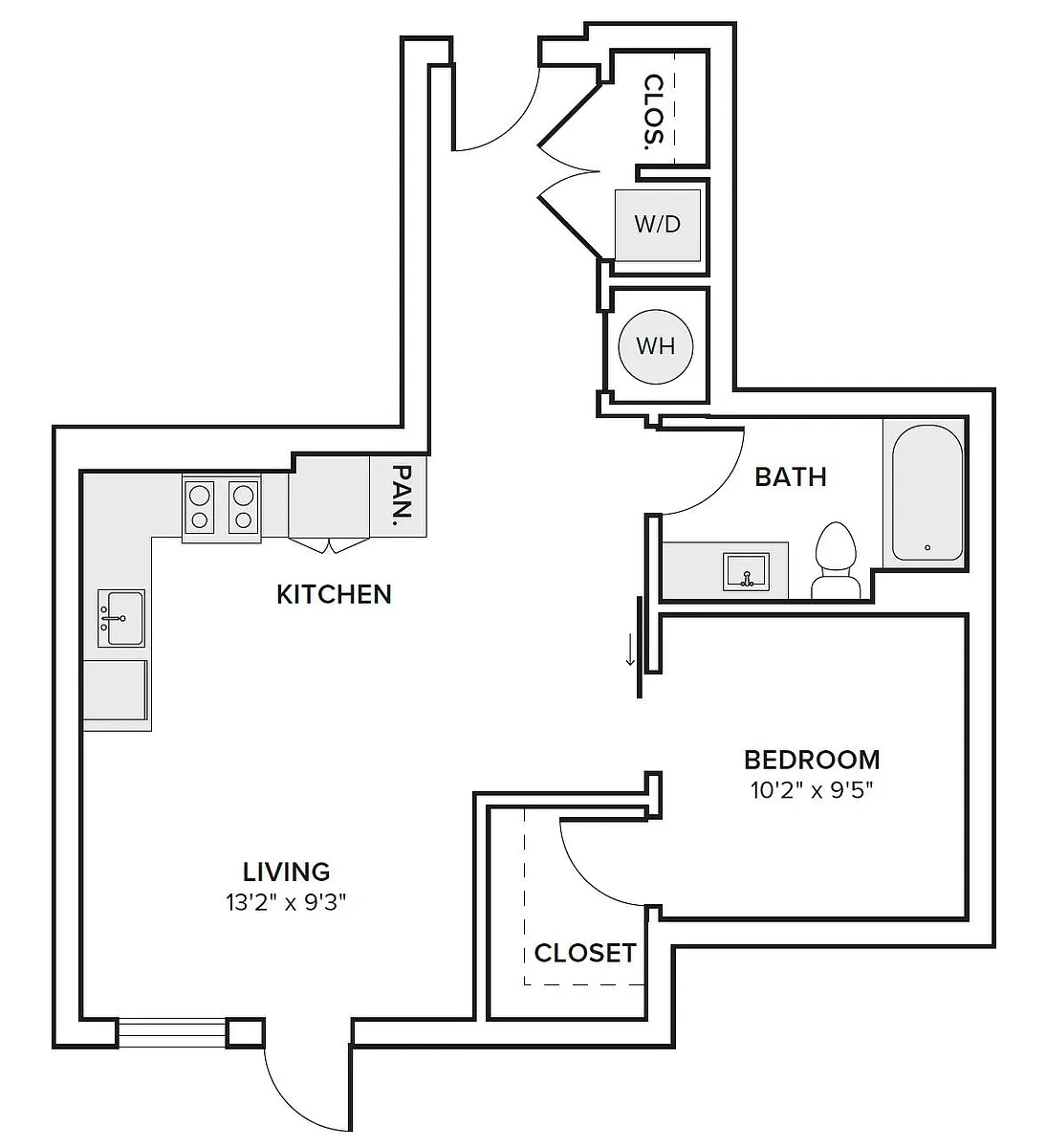 Floor plan A02