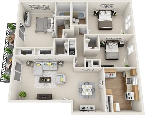 Floor plan C2