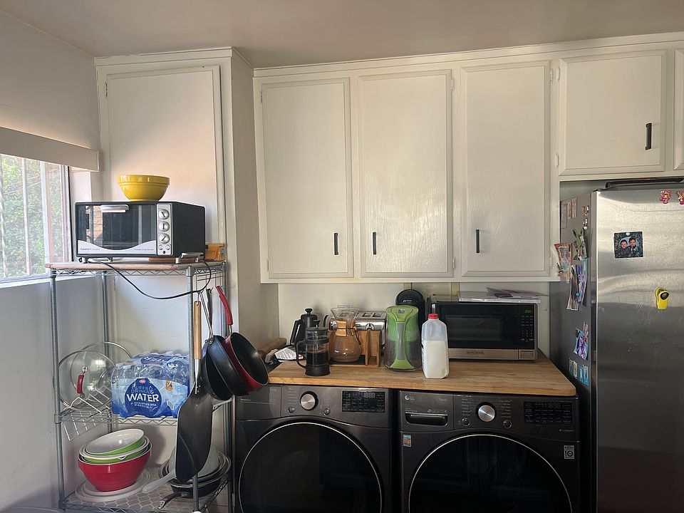 Laundry in the kitchen