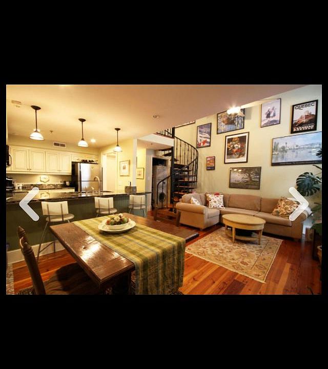 Living room and Kitchen