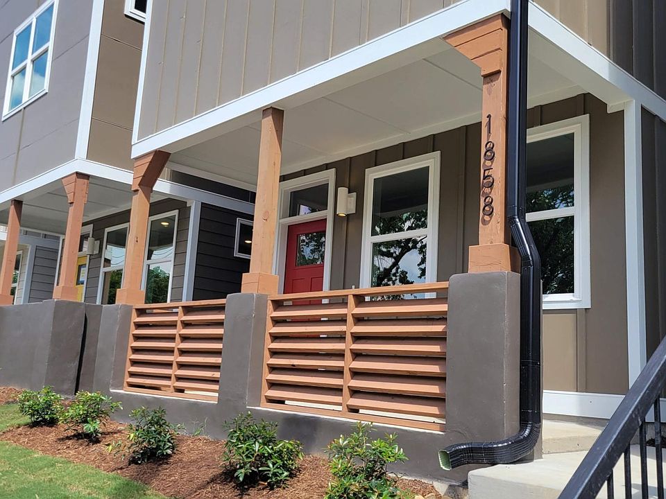 Front porch of house.